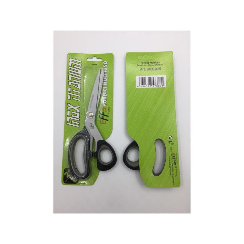 Forbici multiuso lama inox-titanio